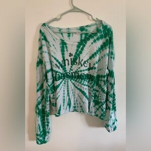 Target St. Patrick’s Day tie dye crewneck sweatshirt